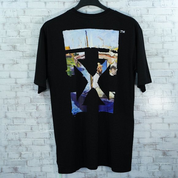 off white forest tee
